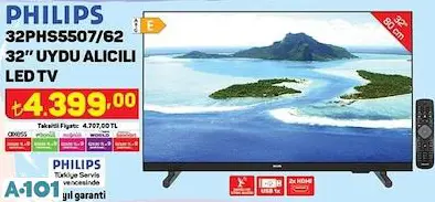 PHİLİPS 32 UYDU ALICILI LED TV